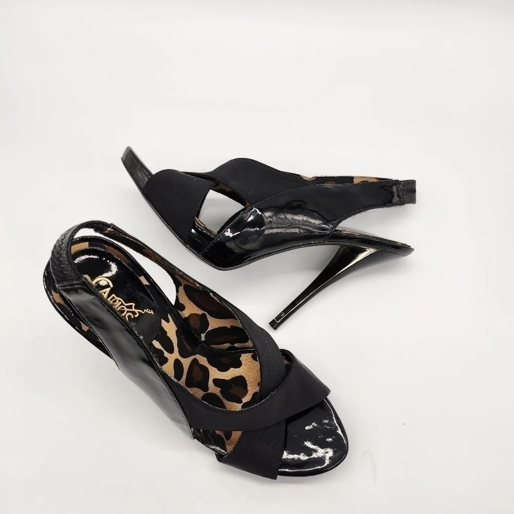 Carlos Santana Open-Toe Sandal Heels Size 8.5 Shoes